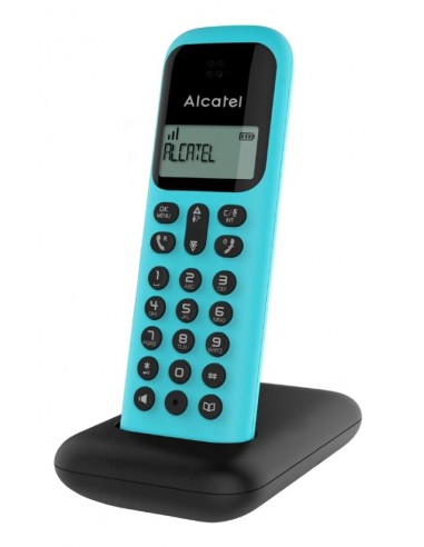 Alcatel D285 Teléfono DECT Identificador de llamadas Turquesa