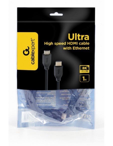 Gembird CC-HDMI8K-1M cable HDMI HDMI tipo A (Estándar) Negro