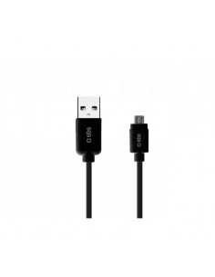 SBS 1m USB2.0 MicroUSB cable USB USB A Micro-USB A Negro
