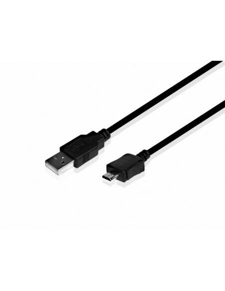 SBS 1m USB2.0 MicroUSB cable USB USB A Micro-USB A Negro