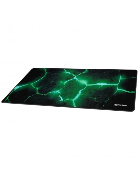 Sharkoon SKILLER SGP30 Alfombrilla de ratón para juegos Negro, Verde