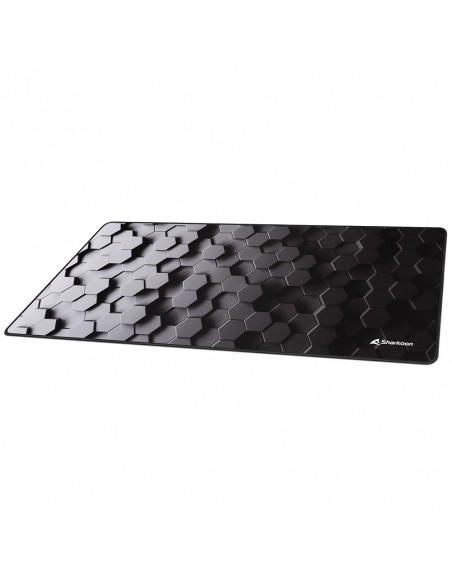Sharkoon SKILLER SGP30 Alfombrilla de ratón para juegos Negro, Gris