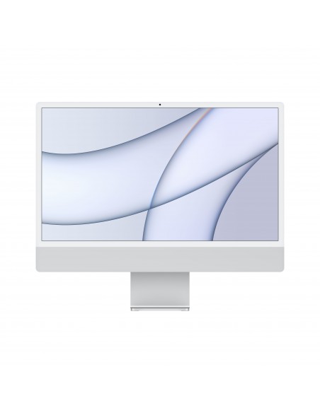 Apple iMac 61 cm (24") 4480 x 2520 Pixeles Apple M 8 GB 512 GB SSD PC todo en uno macOS Big Sur Wi-Fi 6 (802.11ax) Plata