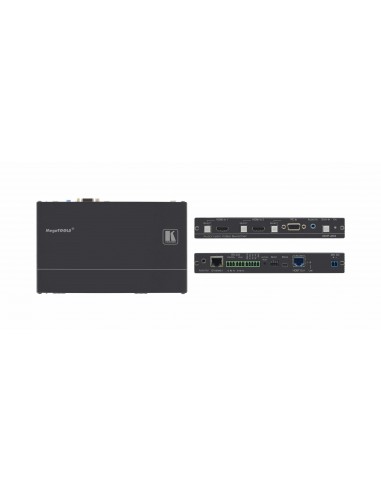 Kramer Electronics DIP-20 extensor audio video Transmisor de señales AV Negro