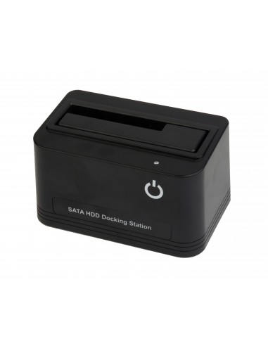 Gembird HD32-U2S-5 base de conexión para disco duro USB 2.0 Type-B Negro