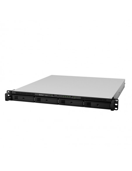 Synology RackStation RS820+ servidor de almacenamiento NAS Bastidor (1U) Ethernet Negro, Gris C3538