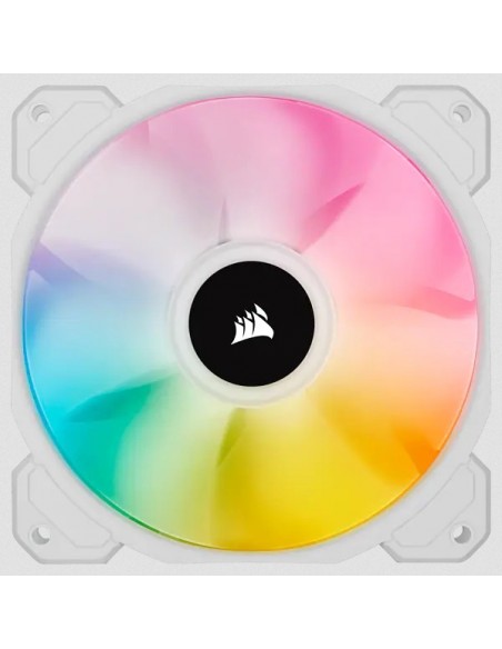 Corsair SP120 RGB ELITE Carcasa del ordenador Ventilador 12 cm Blanco 1 pieza(s)