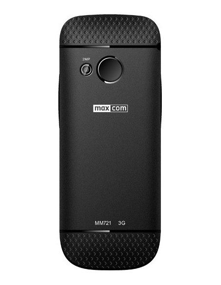 MaxCom MM721 teléfono móvil 5,59 cm (2.2") 84 g Negro