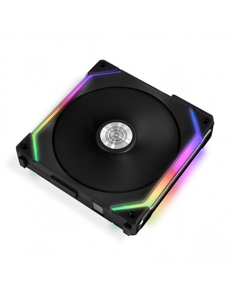 Lian Li Uni Fan SL120 Carcasa del ordenador Ventilador 12 cm Negro 3 pieza(s)