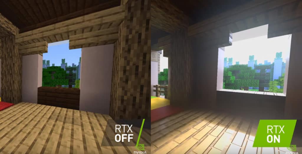 RTX OFF Y RTX ON